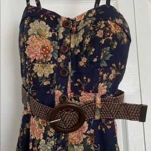 Floral print dress